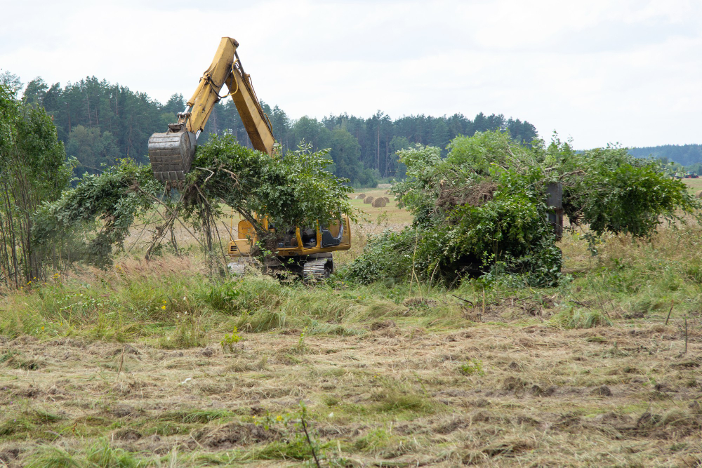 The Different Types of Machines and Tractors Used in Land Clearing