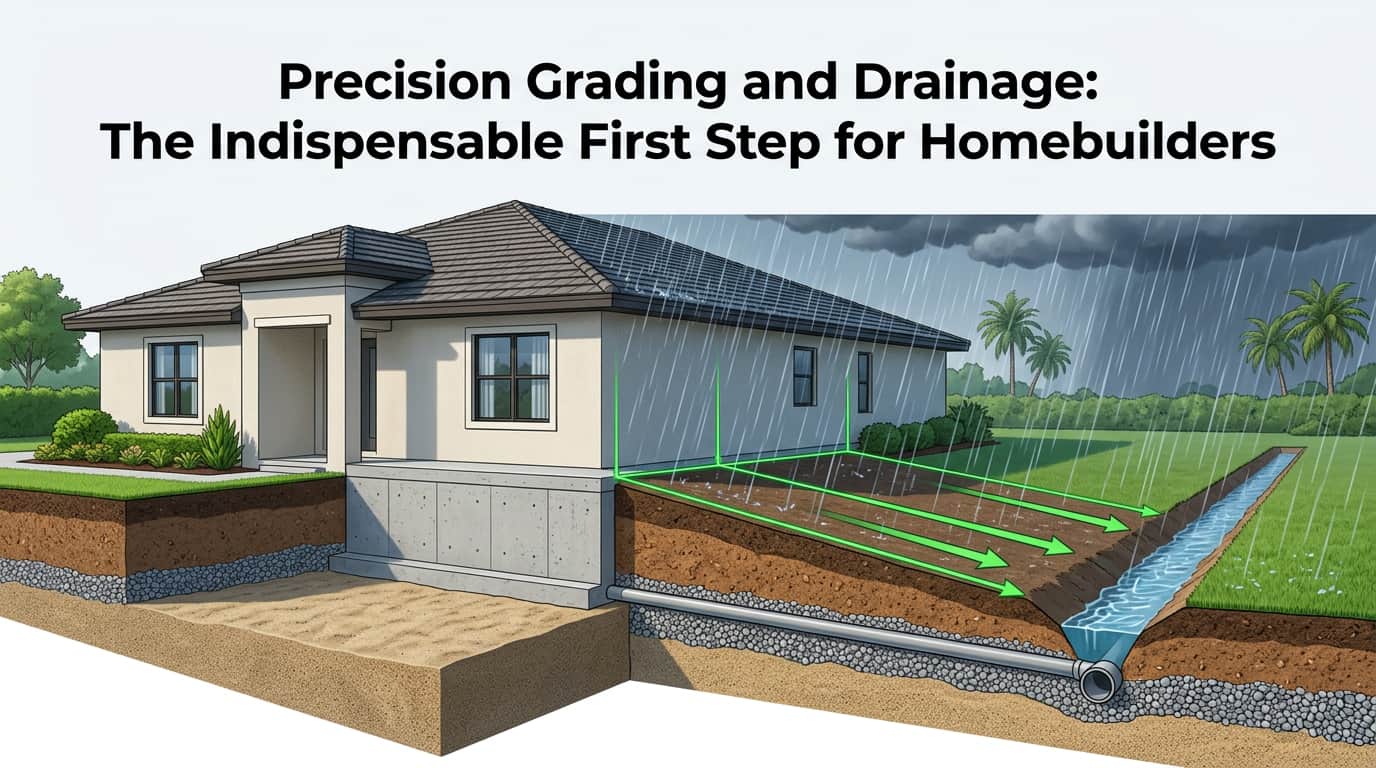 Orlando Precision Grading: The First Step for Homebuilders