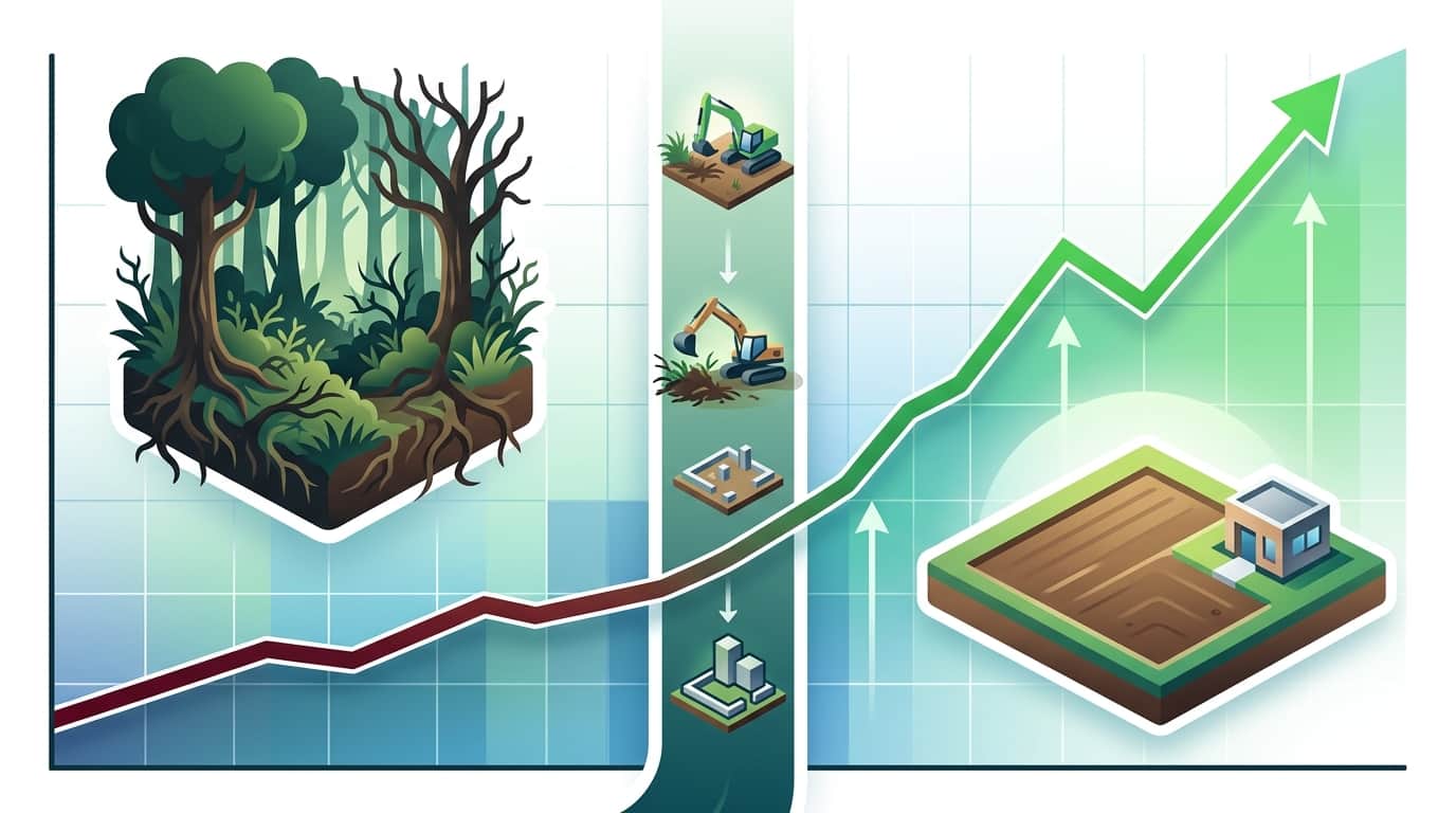Does Clearing Land Increase Property Value in Florida?