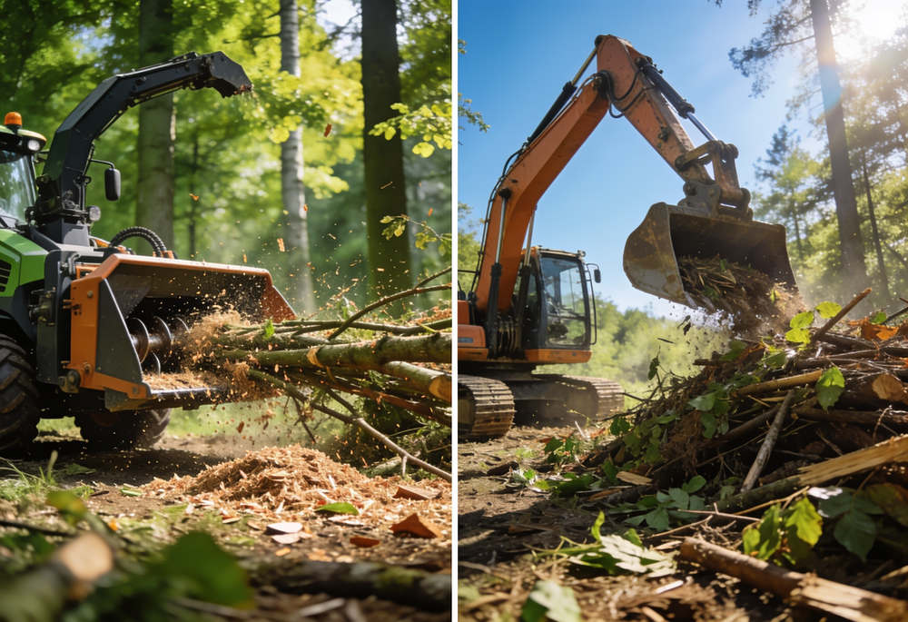Forestry Mulching vs. Traditional Land Clearing in Central Florida