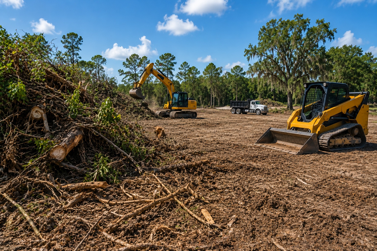 How Much Does Land Clearing Cost for a Sanford Development Site?