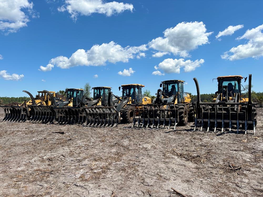 Drinkwater land clearing equipment fleet